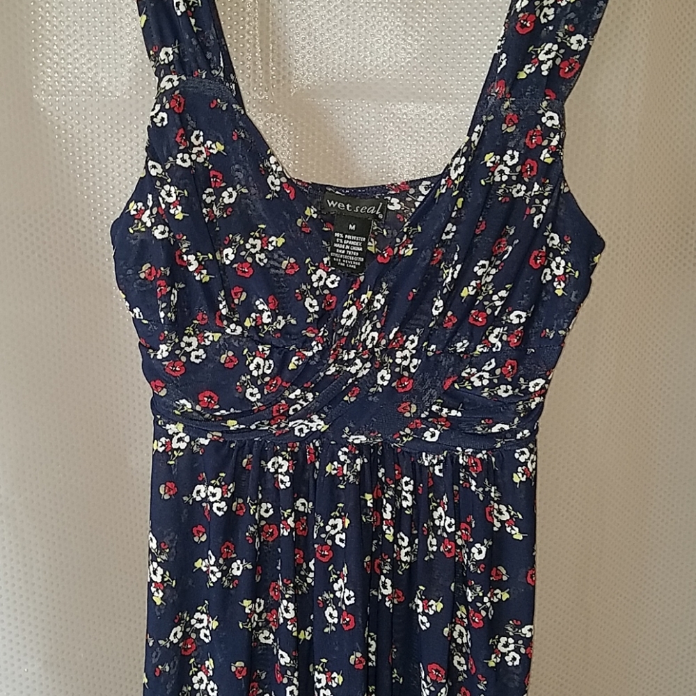 Lovely blue babydoll top